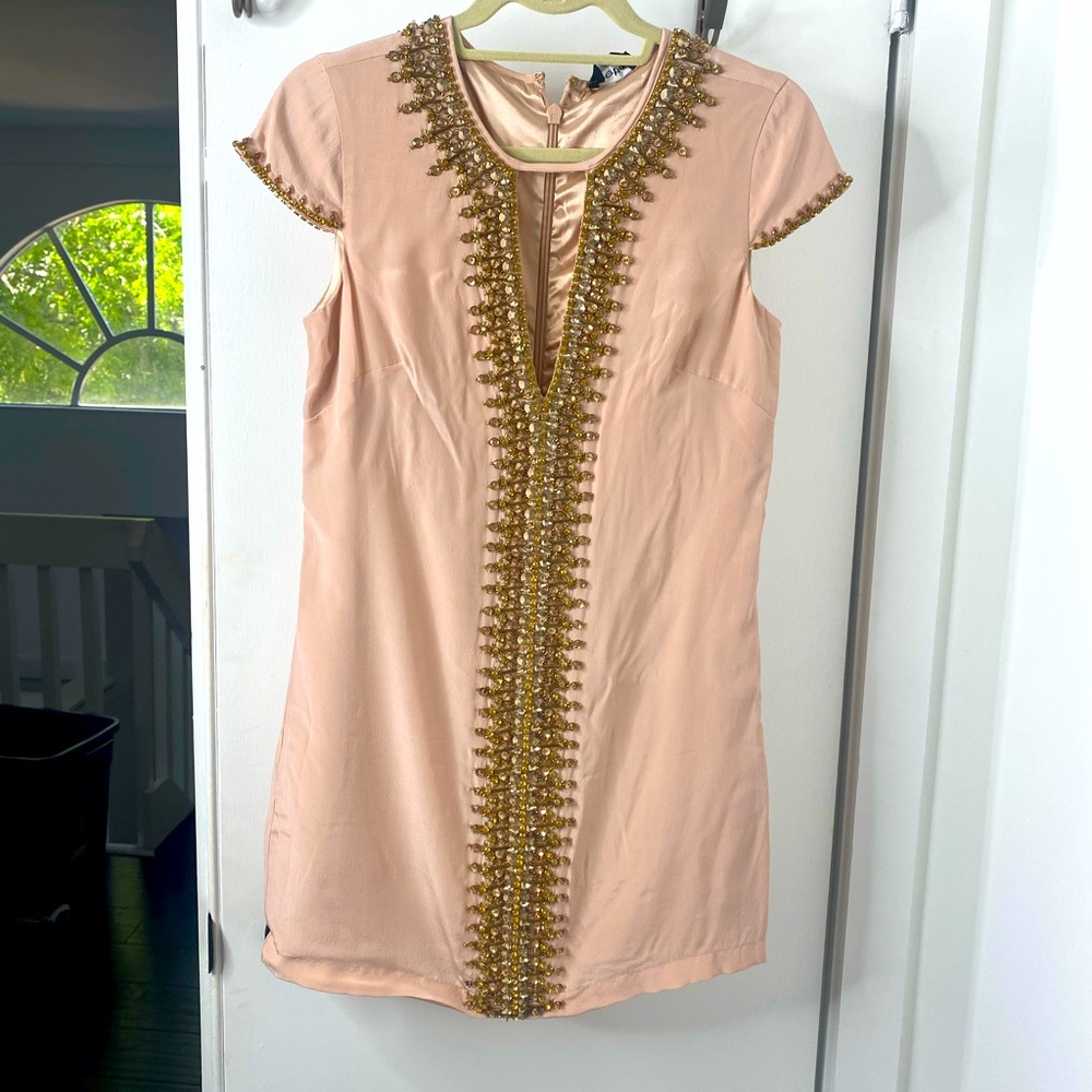 NWT Bebe jeweled dress